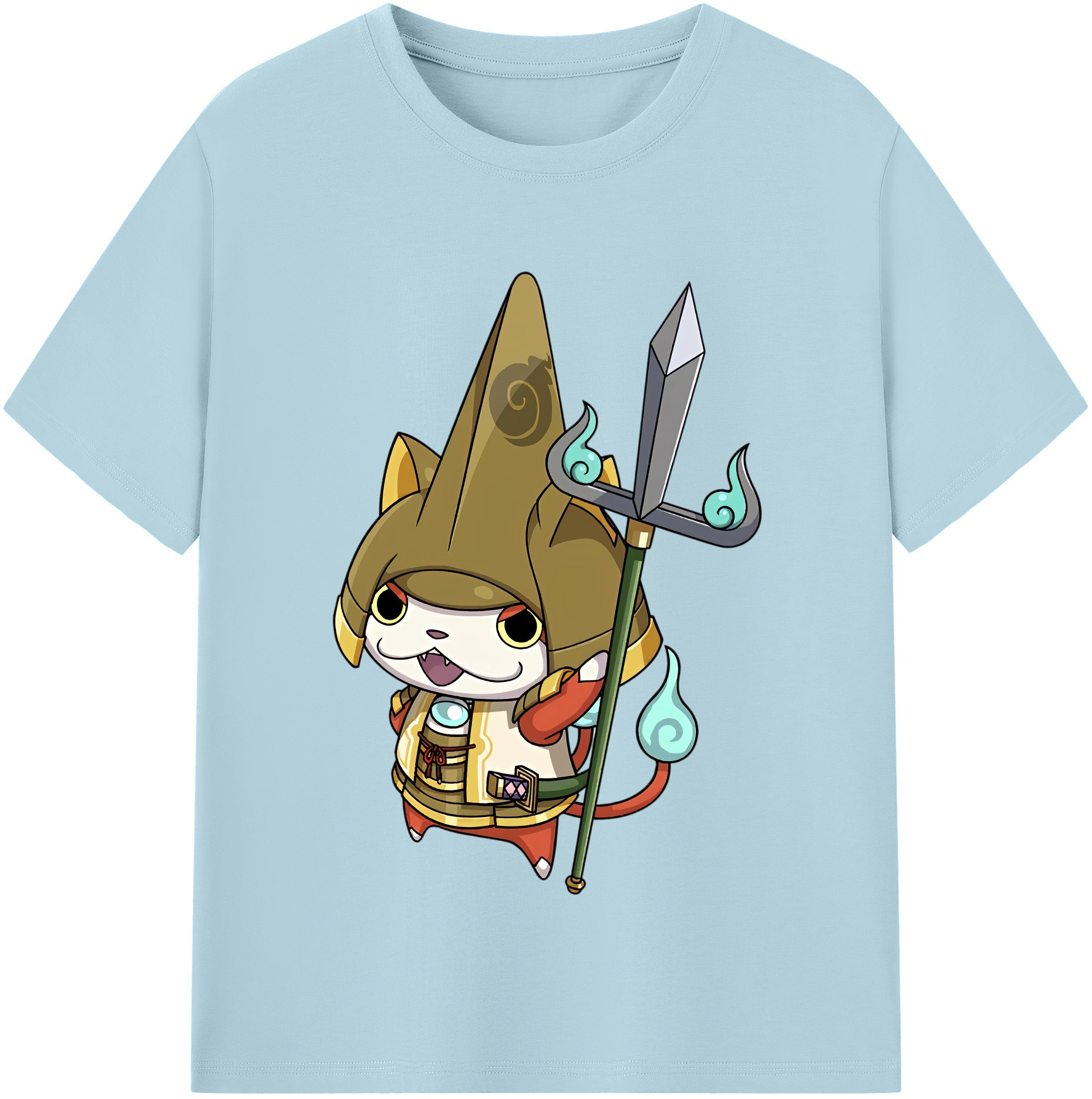 （画像用） 妖怪ウォッチ Yo-kai Watch 綿100％半袖Tシャツ（フロントプリント）
